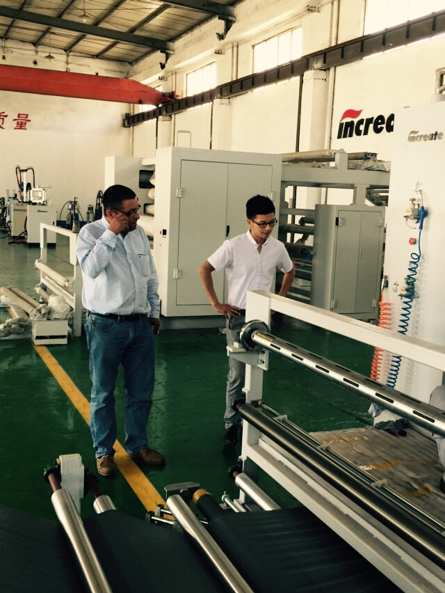 Increate machinery high precision laminating equipment export to America 